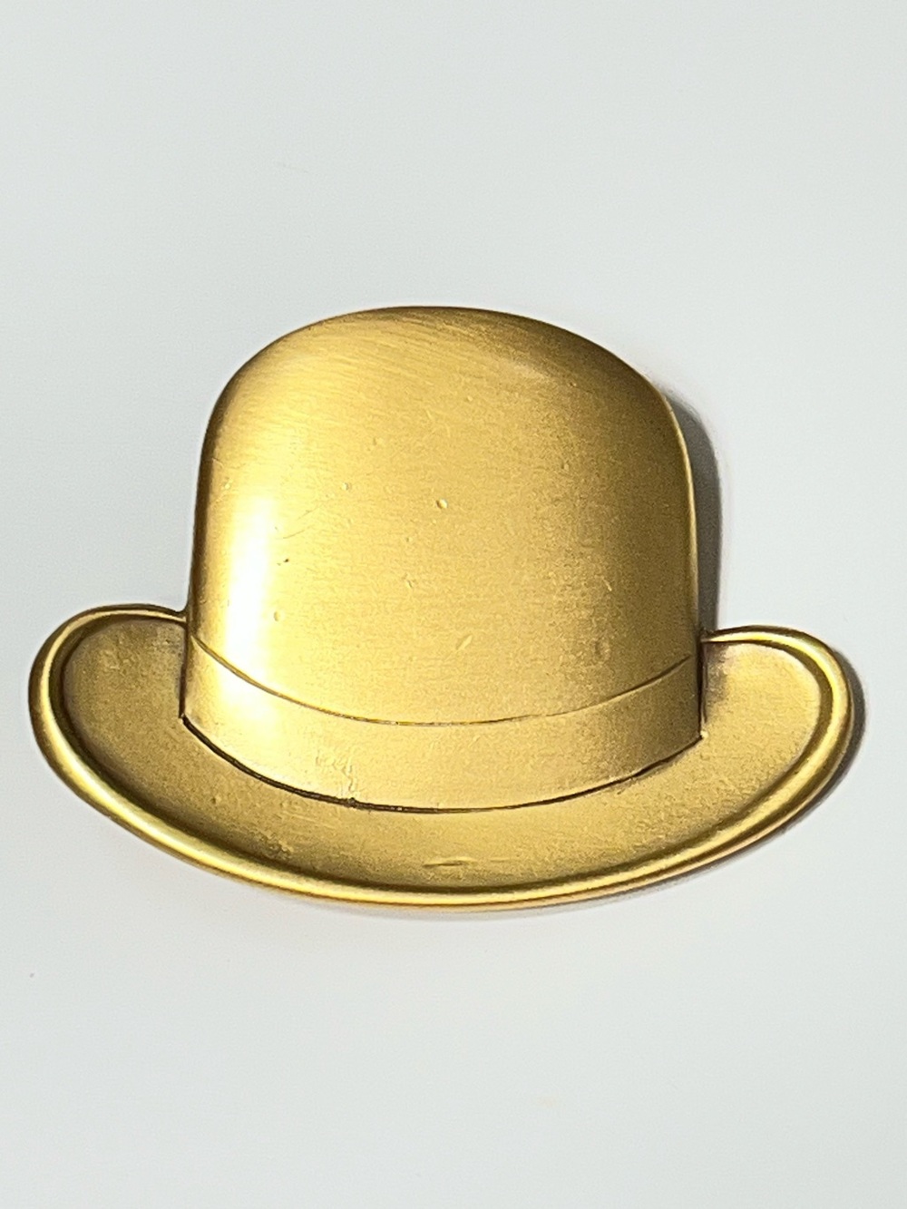 Art Institute of Chicago Gold-tone Bowler Hat Pin/Brooch